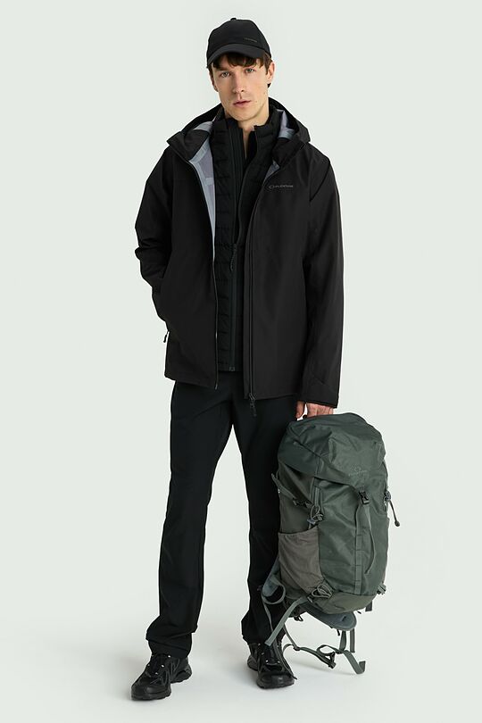 Lengva pūkinė liemenė 7 | JUODA | Audimas