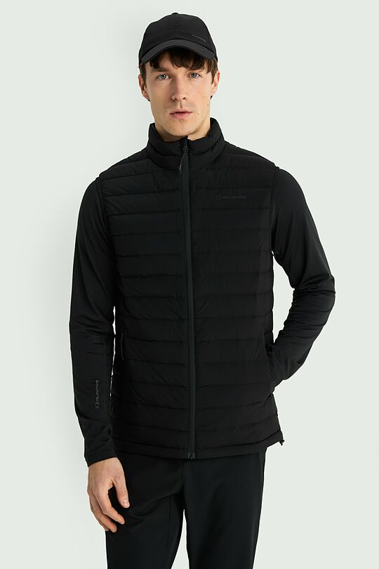 Lengva pūkinė liemenė 3 | JUODA | Audimas