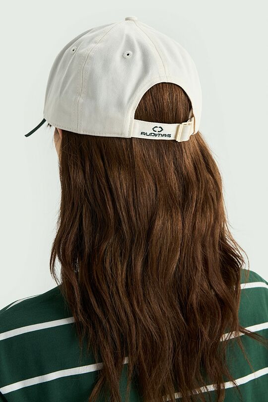 Nacionalinės kolekcijos kepurė su snapeliu 5 | KREMINĖ | Audimas