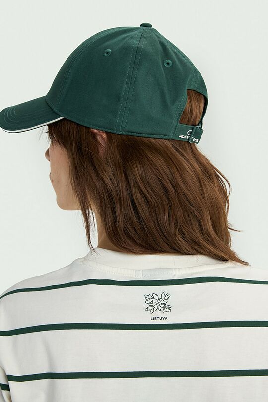 Nacionalinės kolekcijos dryžuoti marškinėliai 3 | KREMINĖ | Audimas