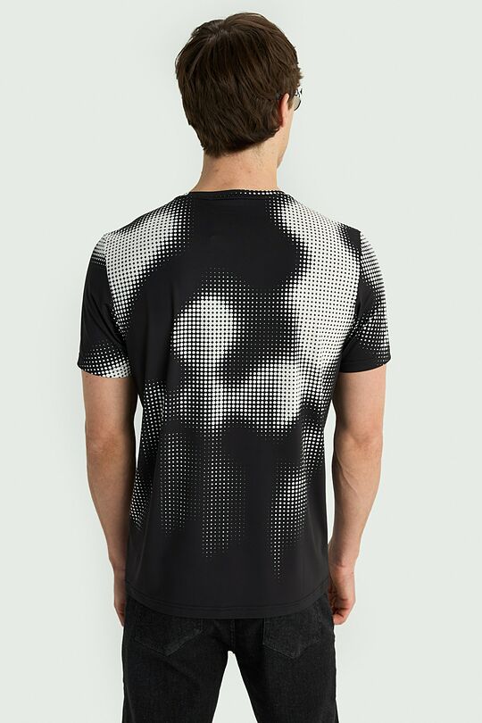 Nacionalinės kolekcijos marginti marškinėliai 2 | JUODA | Audimas