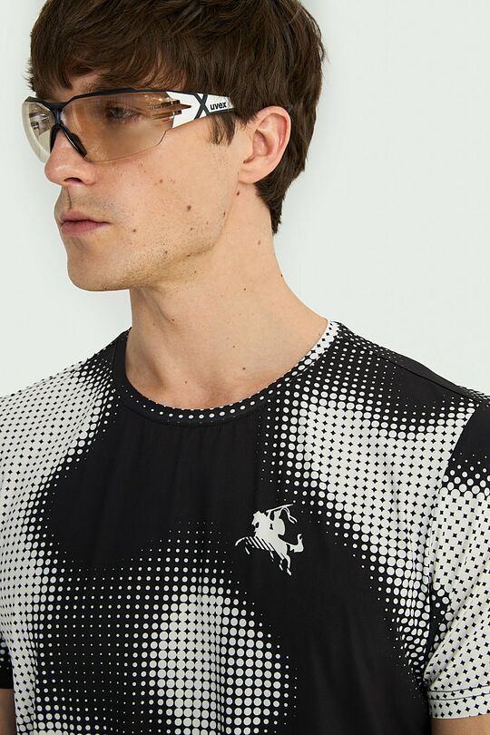 Nacionalinės kolekcijos marginti marškinėliai 3 | JUODA | Audimas