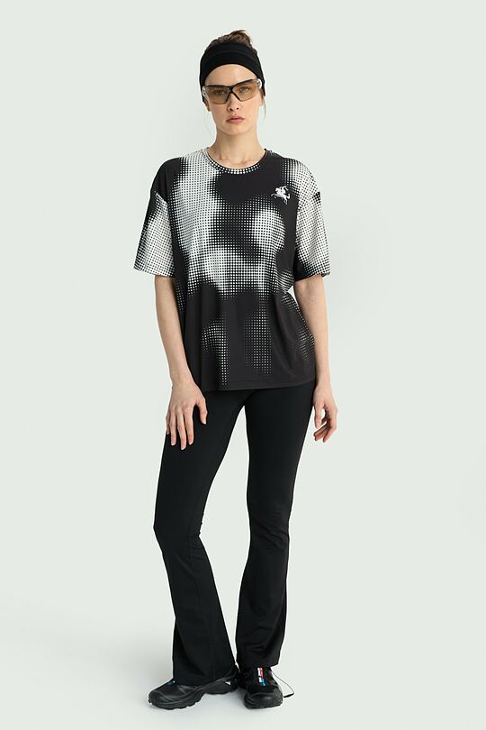 Nacionalinės kolekcijos marginti marškinėliai 4 | JUODA | Audimas