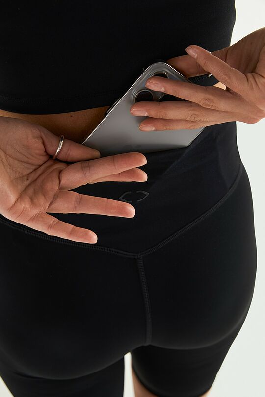 Sportiniai šortai 4 | JUODA | Audimas