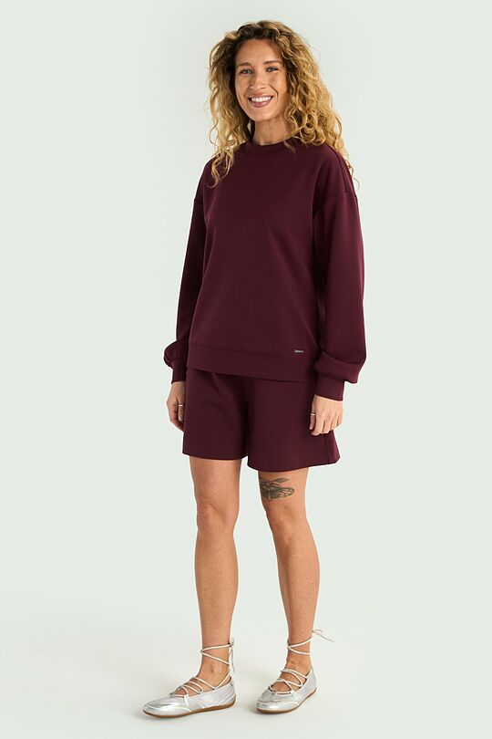 Šortai su lajocelio pluoštu 1 | VIOLETINĖ | Audimas