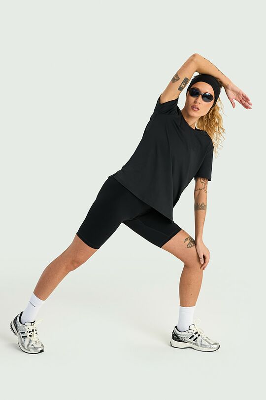 Nacionalinės kolekcijos marginti marškinėliai 7 | JUODA | Audimas