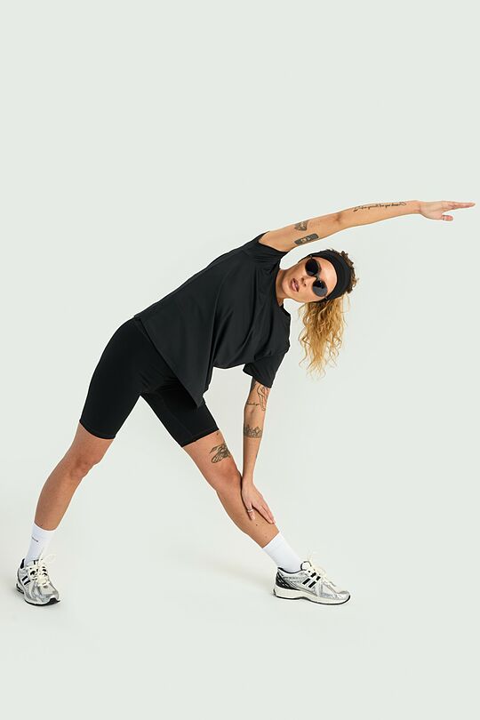 Nacionalinės kolekcijos marginti marškinėliai 6 | JUODA | Audimas