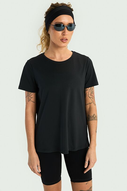 Nacionalinės kolekcijos marginti marškinėliai 3 | JUODA | Audimas