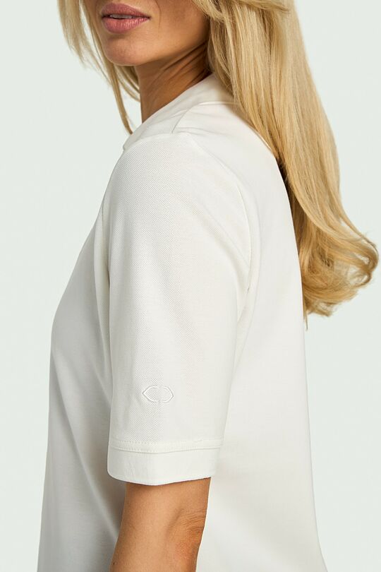 Pikė polo marškinėliai 3 | BALTA | Audimas