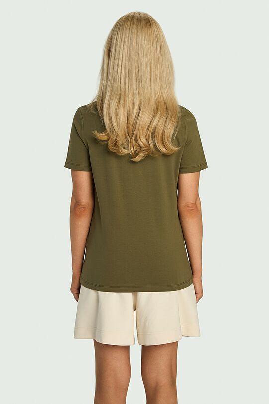 Medvilniniai marškinėliai trumpomis rankovėmis 2 | CHAKI | Audimas