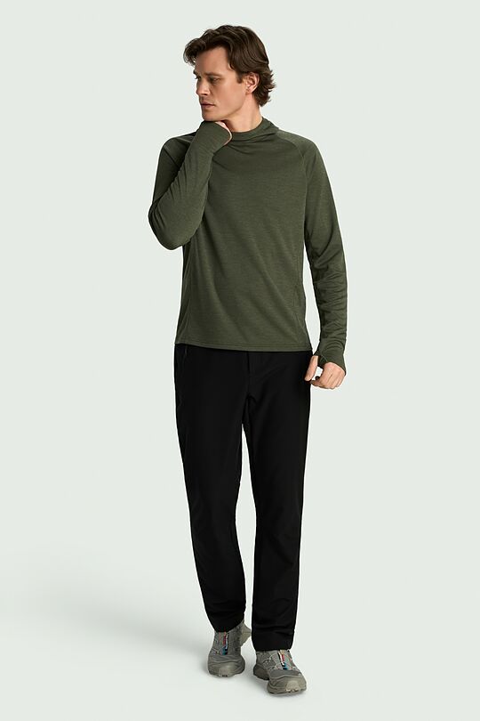 Džemperis nuo saulės 5 | TAMSIAI ŽALIA | Audimas