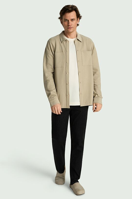 Marškiniai ilgomis rankovėmis 3 | ŠVIESIAI PILKA | Audimas