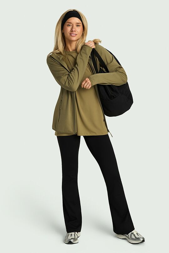 Atsegamas džemperis žygiams 7 | ŽALIA | Audimas