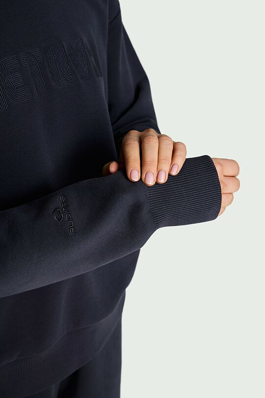 Nacionalinės kolekcijos medvilninis džemperis 4 | PILKA | Audimas