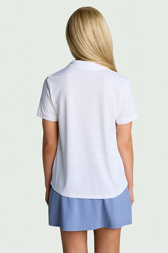 Sportiniai polo marškinėliai 2 | BALTA | Audimas