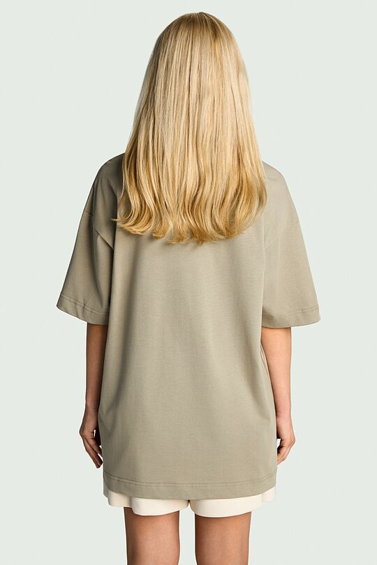 Medvilniniai marškinėliai trumpomis rankovėmis „Medeliai“ 7 | ŽALIA | Audimas