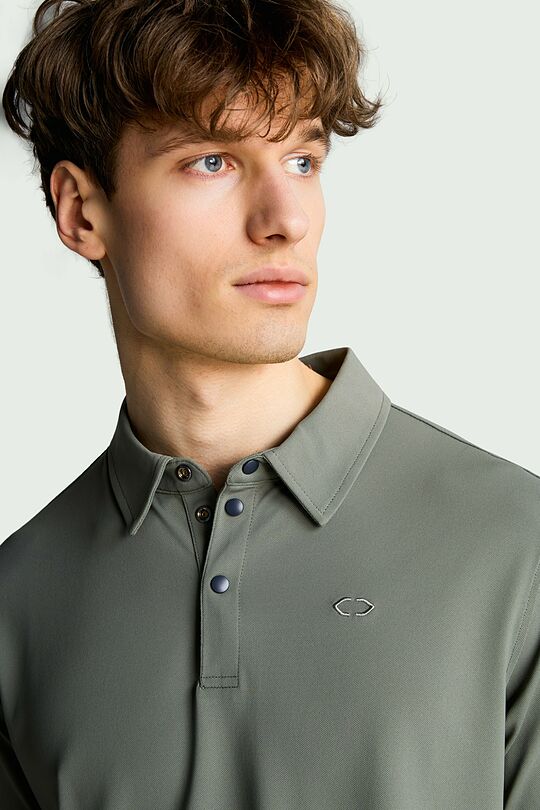 Sintetiniai pikė marškinėliai 3 | ŽALIA | Audimas