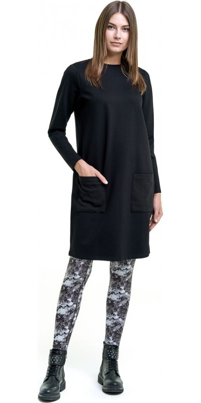 Suknelė ZARA 2 | JUODA | Audimas