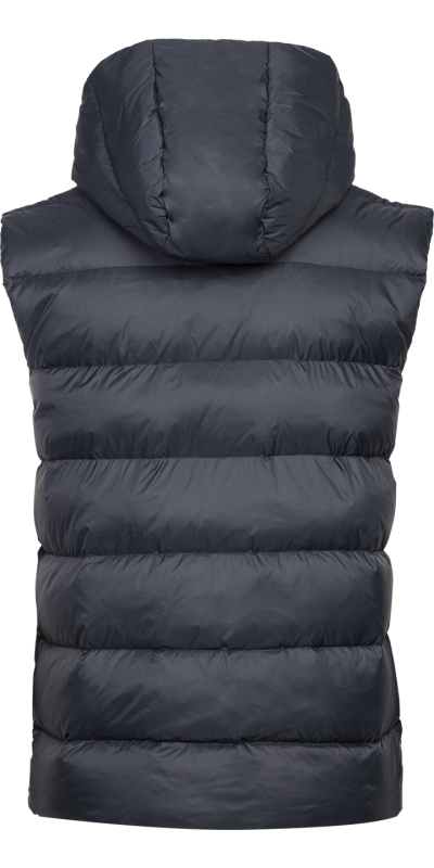 Pūkinė liemenė JOEY 4 | JUODA | Audimas