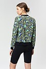 Margintas BOMBER džemperis 2 | MĖLYNA | Audimas