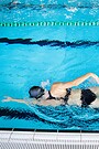 Plaukimo kepuraitė 2 | BLACK | Audimas