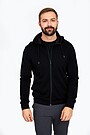 Atsegamas merino vilnos džemperis 1 | JUODA | Audimas