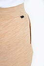 Merino vilnos ir bambuko pluošto kelnės 4 | RUDA | Audimas