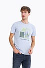Marginti organinės medvilnės marškinėliai 1 | PILKA | Audimas
