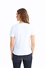 Ekologiškas gyvenimo būdas - marškinėliai 3 | WHITE P19 | Audimas