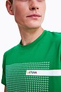 Marginti medvilniniai marškinėliai 2 | ŽALIA | Audimas