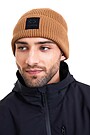 Megzta merino vilnos kepurė 3 | RUDA | Audimas