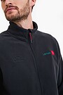 Polartec fliso džemperis su užtrauktuku 3 | JUODA | Audimas