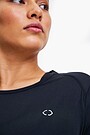 Sportiniai marškinėliai trumpomis rankovėmis 4 | JUODA | Audimas