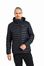 Lengva pūkinė striukė 1 | JUODA | Audimas