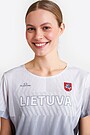 Nacionalinės kolekcijos bėgimo marškinėliai 3 | JUODA | Audimas