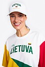 Nacionalinės kolekcijos sportiniai marškinėliai 3 | BALTA | Audimas