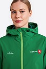 Nacionalinės kolekcijos striukė nuo lietaus 3 | ŽALIA | Audimas