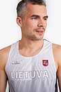 Nacionalinės kolekcijos bėgimo marškinėliai 3 | JUODA | Audimas
