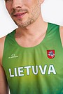 Nacionalinės kolekcijos bėgimo marškinėliai 3 | ŽALIA | Audimas
