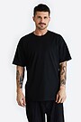 Medvilniniai marškinėliai trumpomis rankovėmis Unisex 1 | JUODA | Audimas