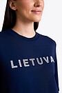 Nacionalinės kolekcijos  džemperis LIETUVA 3 | MĖLYNA | Audimas