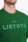Nacionalinės kolekcijos  džemperis LIETUVA 3 | ŽALIA | Audimas