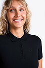 Medvilniniai polo marškinėliai 3 | JUODA | Audimas