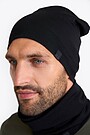 Merino vilnos kepurė 1 | JUODA | Audimas