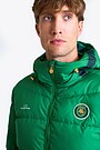 Nacionalinės kolekcijos pūkinė striukė 3 | ŽALIA | Audimas