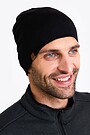 Megzta merino vilnos kepurė 1 | JUODA | Audimas