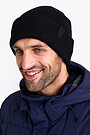 Megzta merino vilnos kepurė 1 | JUODA | Audimas