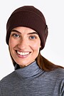 Megzta merino vilnos kepurė 1 | RUDA | Audimas