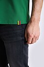 Nacionalinės kolekcijos polo marškinėliai 4 | ŽALIA | Audimas