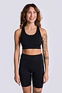 Sportinė liemenėlė su išimamais kaušeliais 5 | JUODA | Audimas